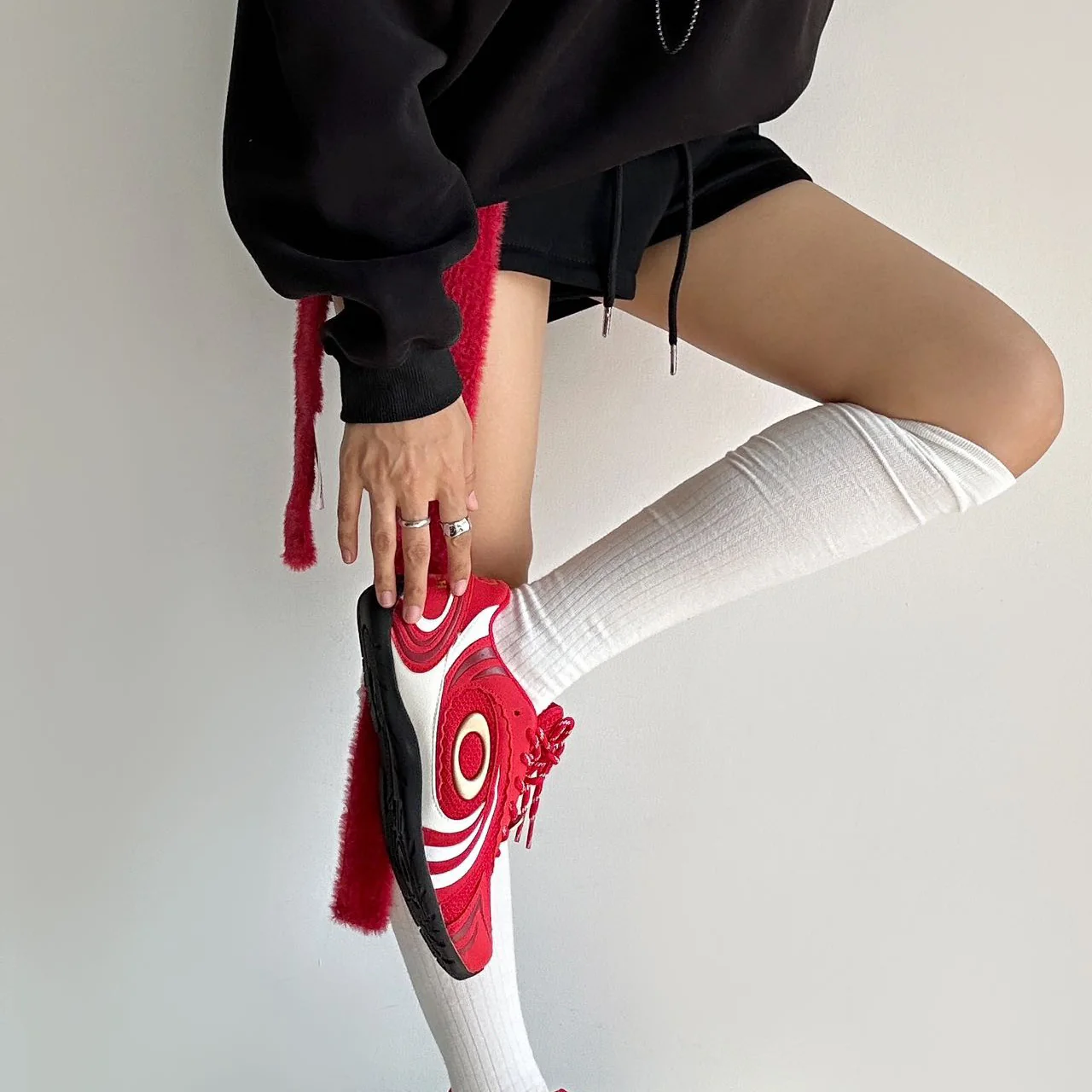 Turbo Lite Racing Trainers - Scarlet Red - Image 2