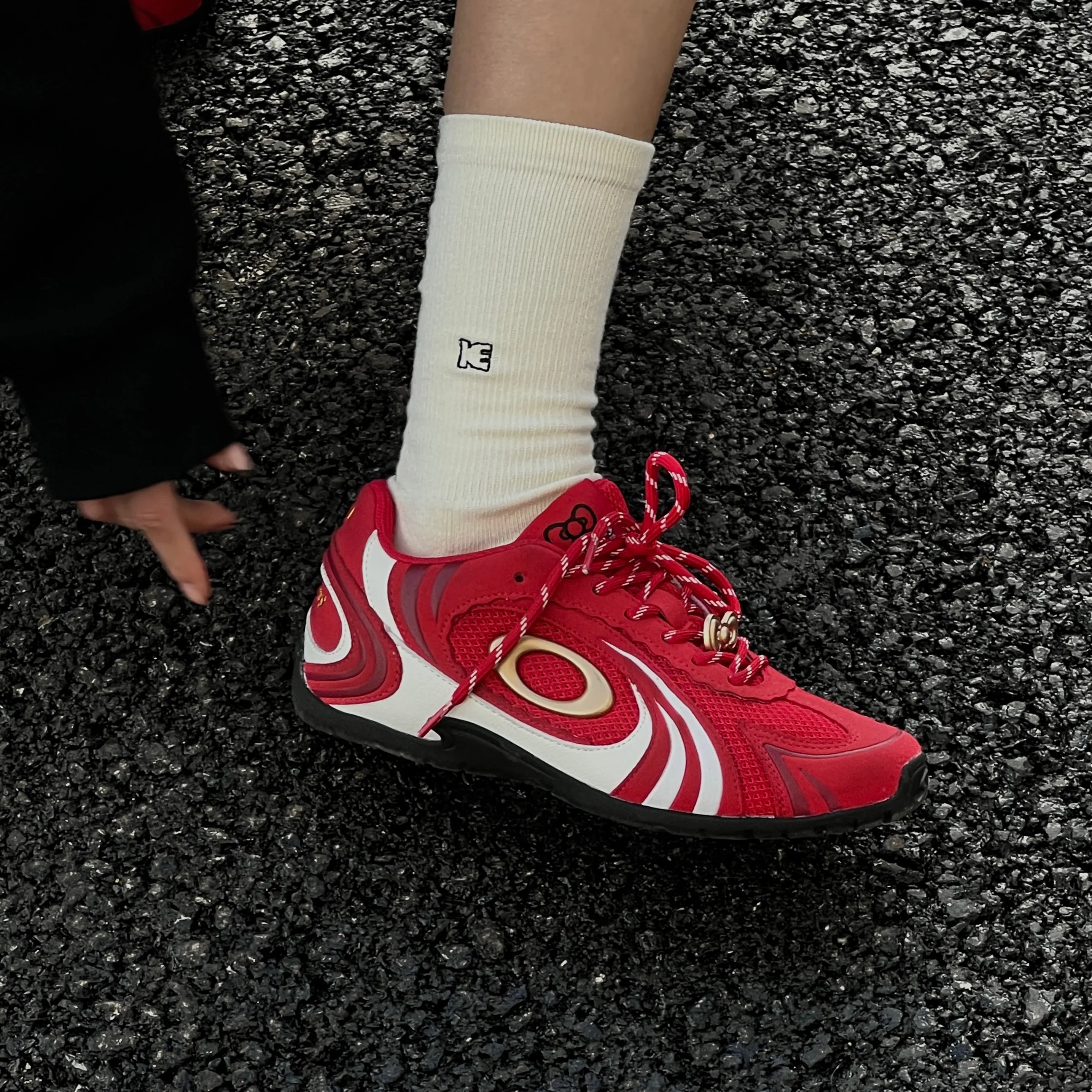 Turbo Lite Racing Trainers - Scarlet Red - Image 7