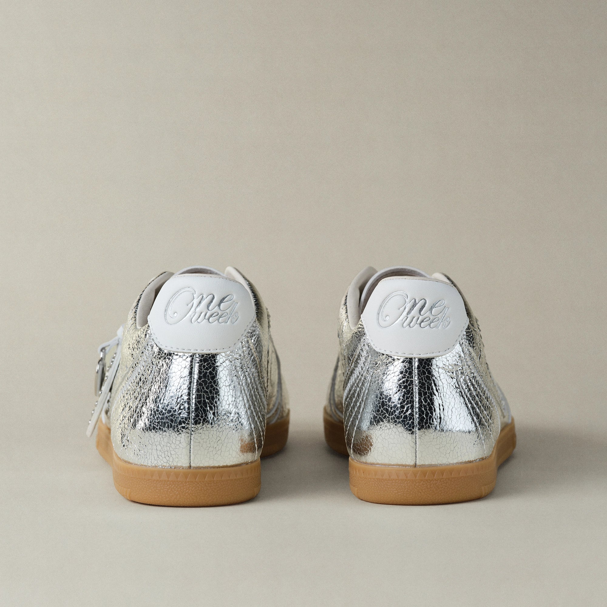One Week Crackle Trainer - Silvered Wood - Image 11