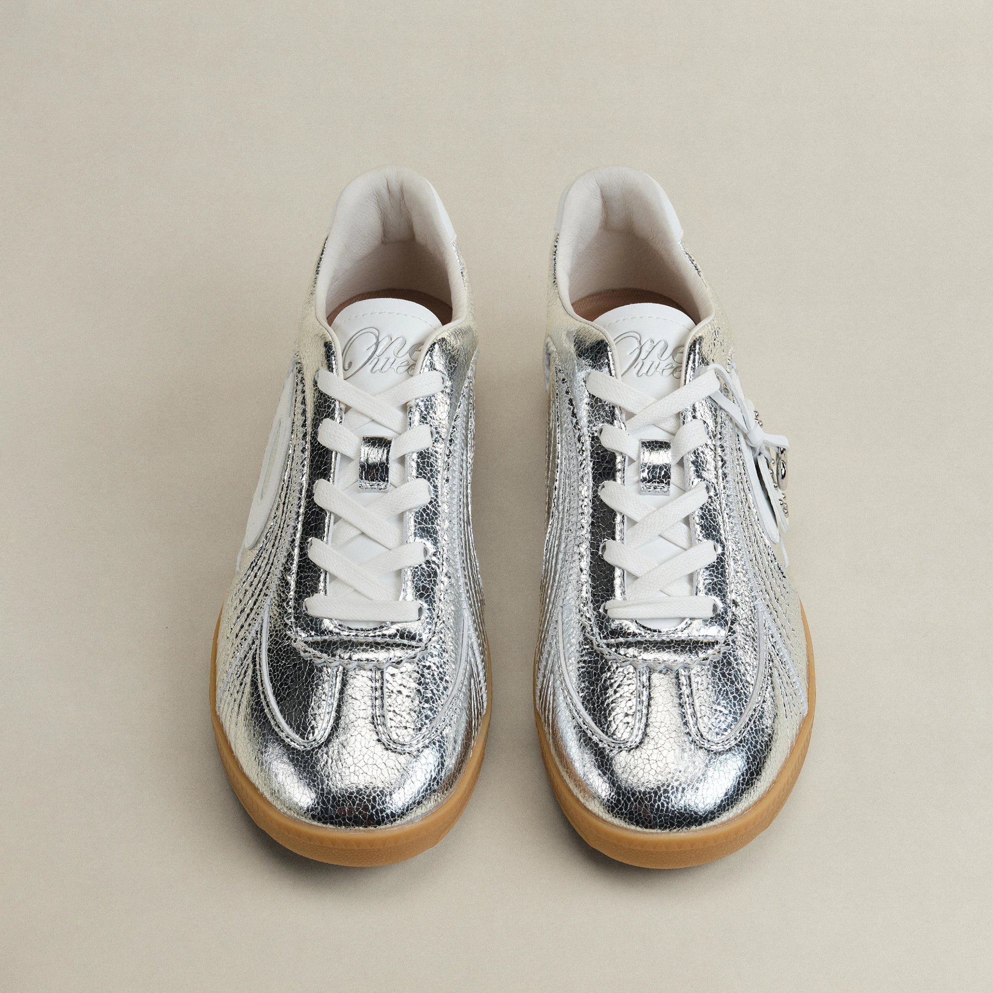 One Week Crackle Trainer - Silvered Wood - Image 4
