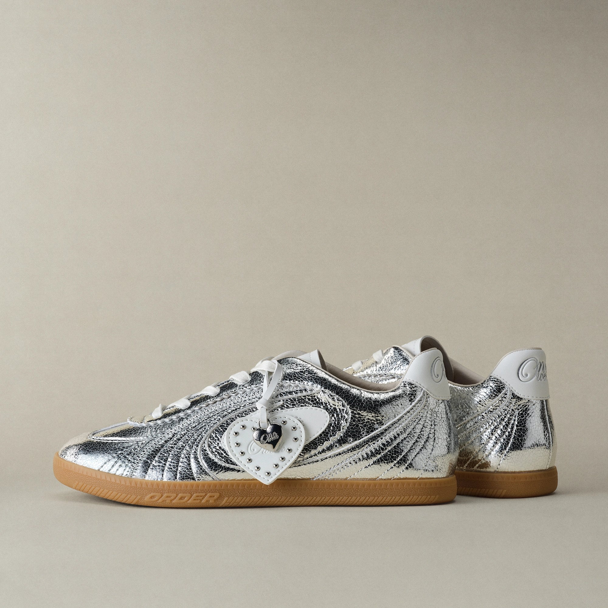 One Week Crackle Trainer - Silvered Wood - Image 5