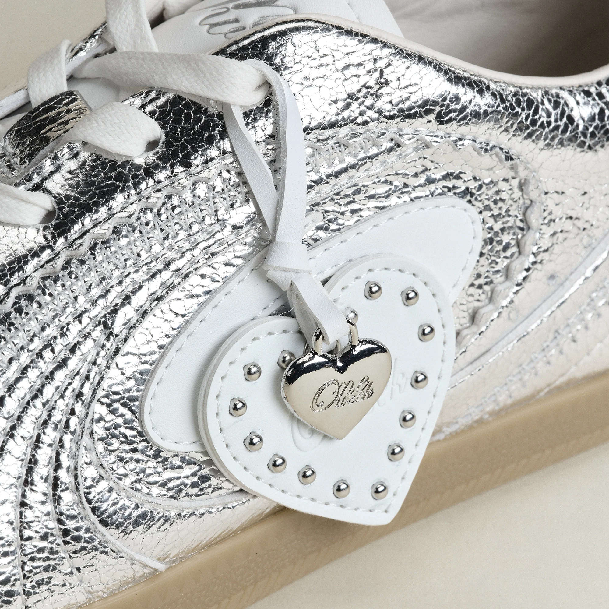 One Week Crackle Trainer - Silvered Wood - Image 7