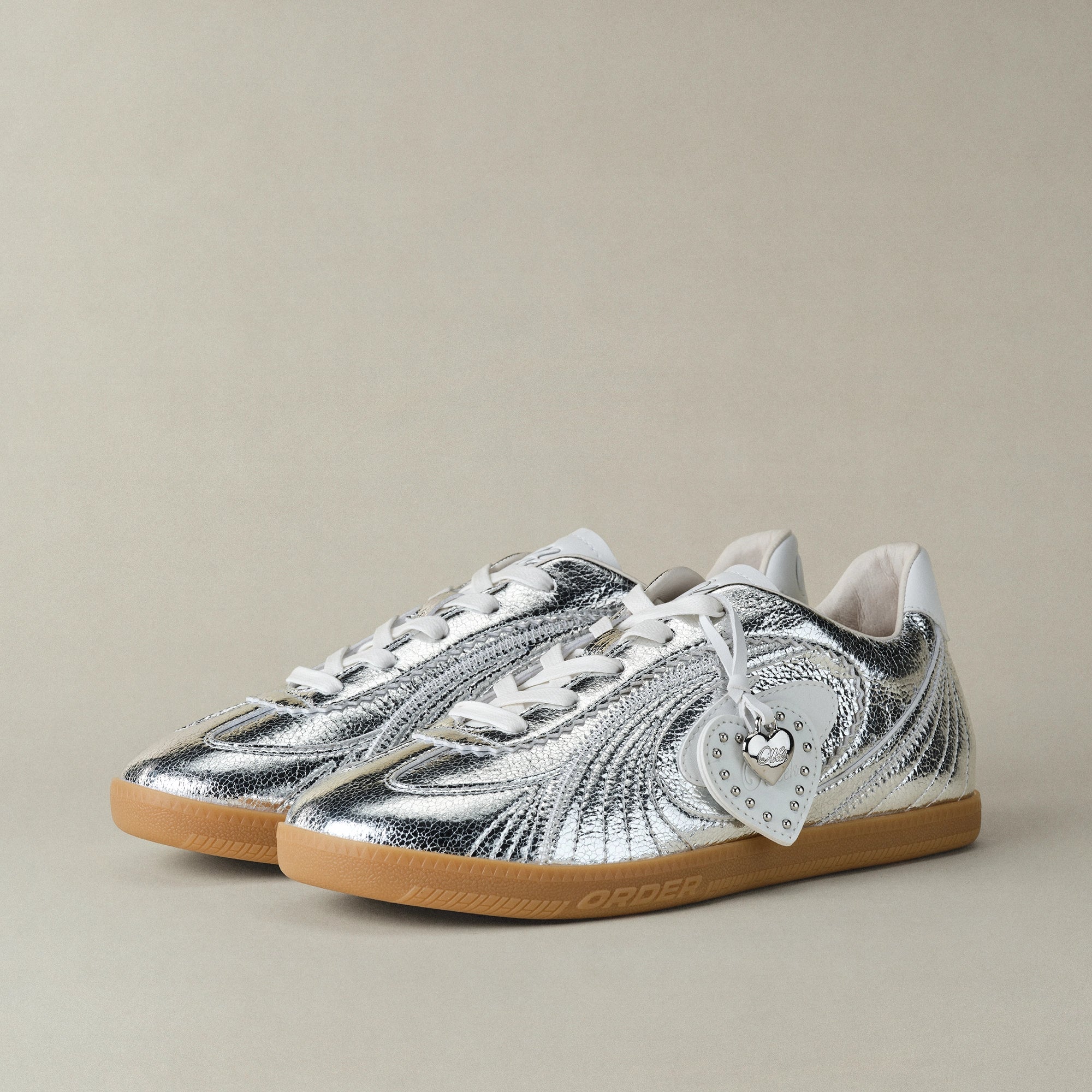 One Week Crackle Trainer - Silvered Wood - Image 9